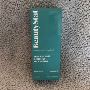 BeautyStat Triple-Plump Coconut Milk Serum New Unopened